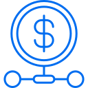 dinero digital icon