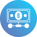 dinero digital icon