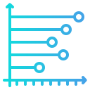 gráfico de linea icon