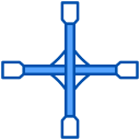 llave cruzada icon