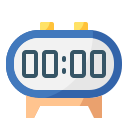 reloj digital icon