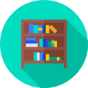 estante para libros icon