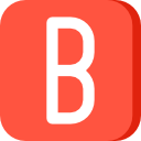 letra b icon