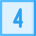 cuatro icon