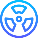 energía nuclear icon