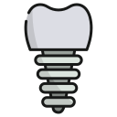 implante dental icon