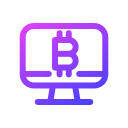 minería bitcoin icon