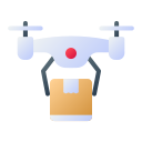 entrega de drones icon