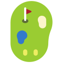 campo de golf icon