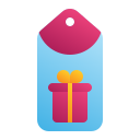 etiqueta de regalo icon