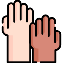 levantar la mano icon