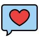 mensaje de amor icon