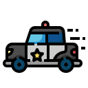 coche de policía icon