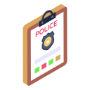 archivo policial icon