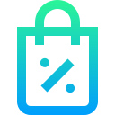 Shopping bag icon