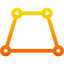 trapezoide icon