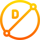 diámetro icon