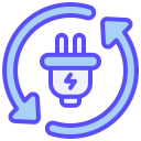 energía renovable icon