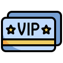 tarjeta vip icon