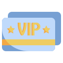 tarjeta vip icon