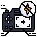 flash apagado icon