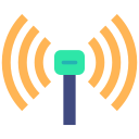 Radio antenna icon