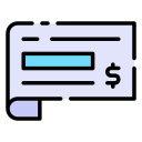 cheque icon