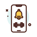 fitness-app icoon