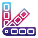 paleta de color icon