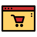 las compras en línea icon