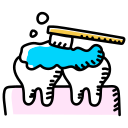 limpieza dental icon