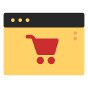 las compras en línea icon