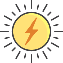 energía solar icon