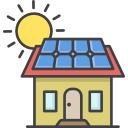 casa solar icon