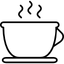 esquema de taza de té caliente icon