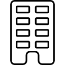 esquema del edificio icon