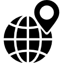 localización mundial icon