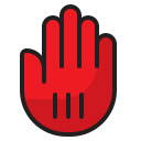 cursor de mano icon