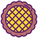 pie de manzana icon