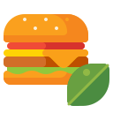 hamburguesa vegana icon