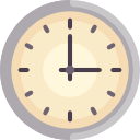 reloj circular 