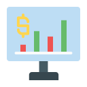 pantalla del monitor icon