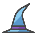 sombrero de bruja icon