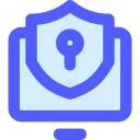 la seguridad cibernética icon