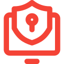 la seguridad cibernética icon