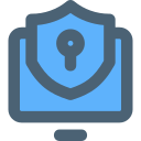 la seguridad cibernética icon