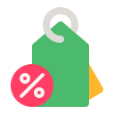 etiqueta de precio icon