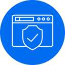 la seguridad cibernética icon