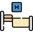 cama de hospital icon