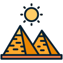 pirámide de egipto icon